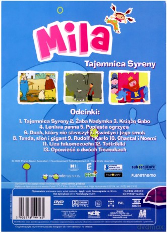 Mila 2: Tajemnica syreny [DVD]