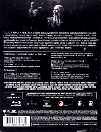 Gra o tron sezon 7 (steelbook) [3xBlu-Ray]