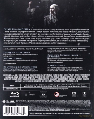 Gra o tron sezon 7 (steelbook) [3xBlu-Ray]