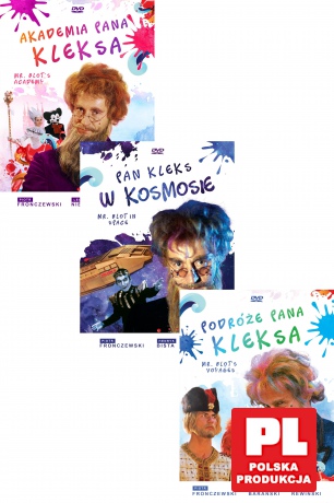 Akademia Pana Kleksa / Pan Kleks w kosmosie / Podróże Pana Kleksa (Digitally Restored) Pakiet [3DVD]