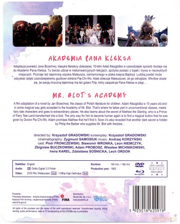 Akademia Pana Kleksa / Pan Kleks w kosmosie / Podróże Pana Kleksa Pakiet (steelbook) (Digitally Restored) [3xBlu-Ray]+[3DVD]