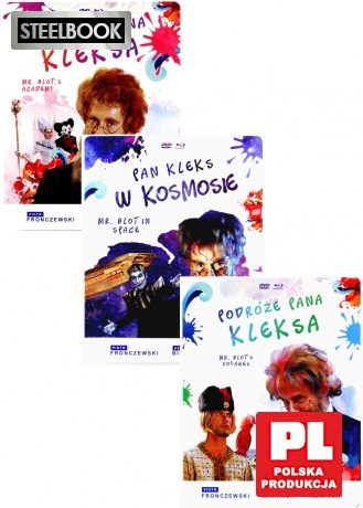 Akademia Pana Kleksa / Pan Kleks w kosmosie / Podróże Pana Kleksa Pakiet (steelbook) (Digitally Restored) [3xBlu-Ray]+[3DVD]