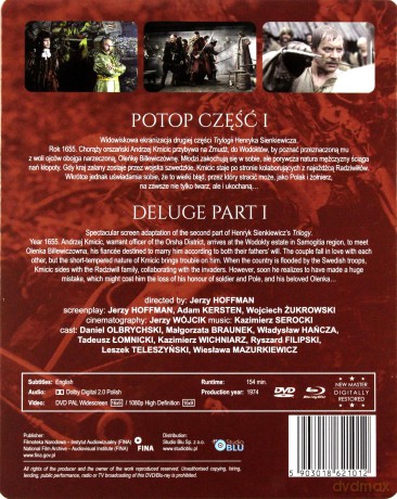 Potop część 1-2 Pakiet (steelbook) [2xBlu-Ray]+[2DVD]