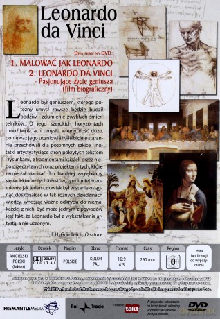 Leonardo da Vinci. Wielka kolekcja sławnych malarzy [DVD]