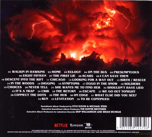 Stranger Things Season 2 soundtrack (Kyle Dixon & Michael Stein) [CD]