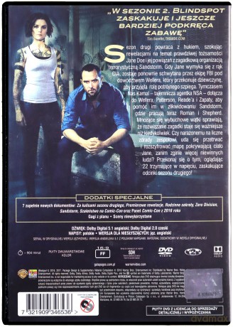Blindspot: Mapa Zbrodni Sezon 2 [5DVD]
