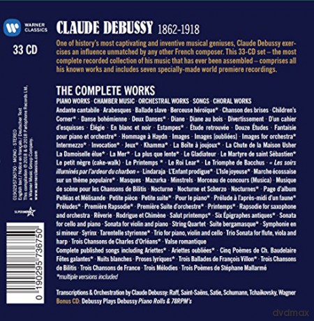Debussy - The Complete Works [33CD]