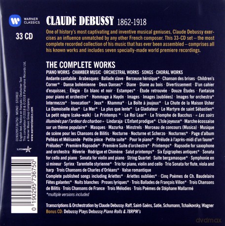 Debussy - The Complete Works [33CD]