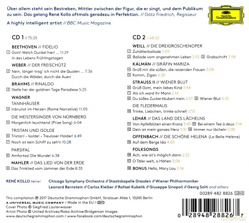 Rene Kollo: From Mary Lou To Meistersinger [2CD]