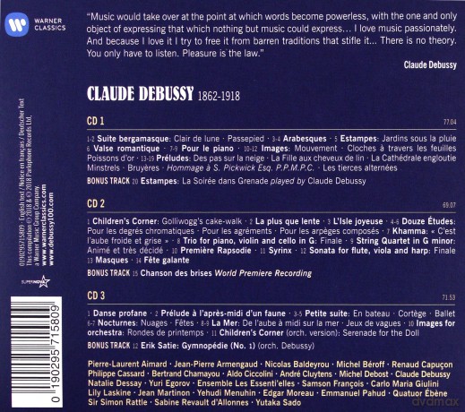 Impressions|The Sound Of Debussy [3CD]