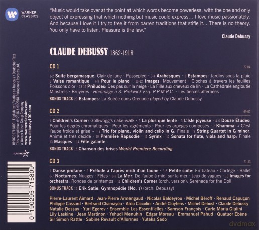 Impressions|The Sound Of Debussy [3CD]