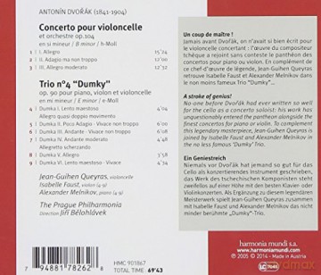 Dvorak: Cello Concerto Dumky Trio Queyras [CD]