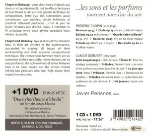 Debussy Chopin: Les Sons Et Les Parfums Perianes (digipack) [DVD]+[CD]