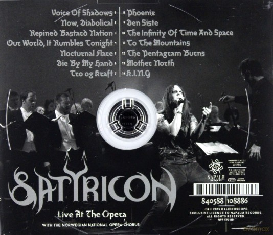 Satyricon: Live At The Opera [2CD]+[DVD]