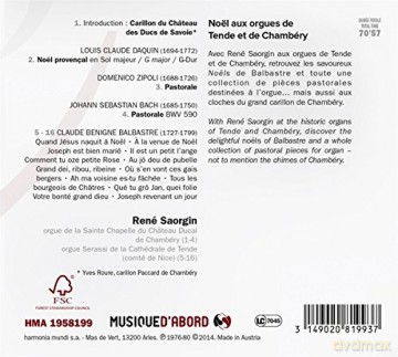 Christmas Organ: Noels A L Orgue Saorgin (digipack) [CD]