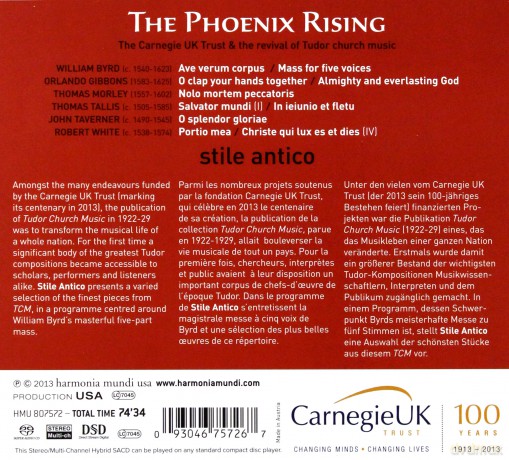 Stile Antico: The Phoenix Rising [SACD]