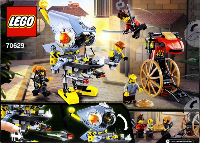 LEGO NINJAGO Atak Piranii (70629)