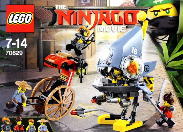 LEGO NINJAGO Atak Piranii (70629)