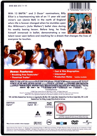 Billy Elliot [DVD]