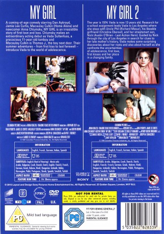 My Girl / My Girl 2 [2DVD