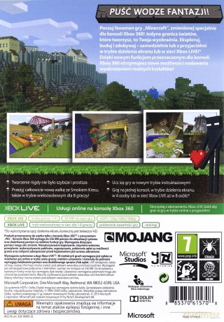 Minecraft [GRA XBOX360]