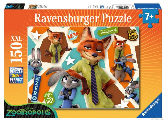 RAVENSBURGER 150 el. Zootropolis [PUZZLE]