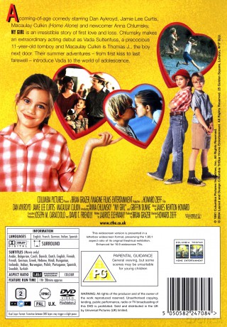Moja dziewczyna (My girl) [DVD]