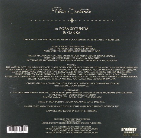 The Mystery Of The Bulgarian Voices & Lisa Gerrard: Pora Sotunda (Limited Vinyl Single) [WINYL]