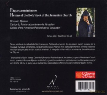 Paques Armeniennes: Goussan Aljanian (digipack) [CD]