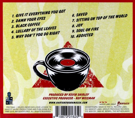 Beth Hart & Joe Bonamassa: Black Coffee [CD]