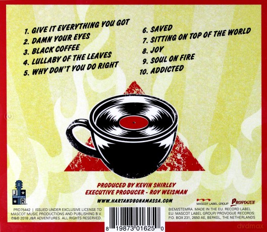 Beth Hart & Joe Bonamassa: Black Coffee [CD]