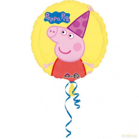 Balon foliowy Standard - Świnka Peppa