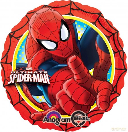 Balon foliowy Standard HX Spiderman 43 cm