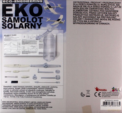 Eko samolot solarny