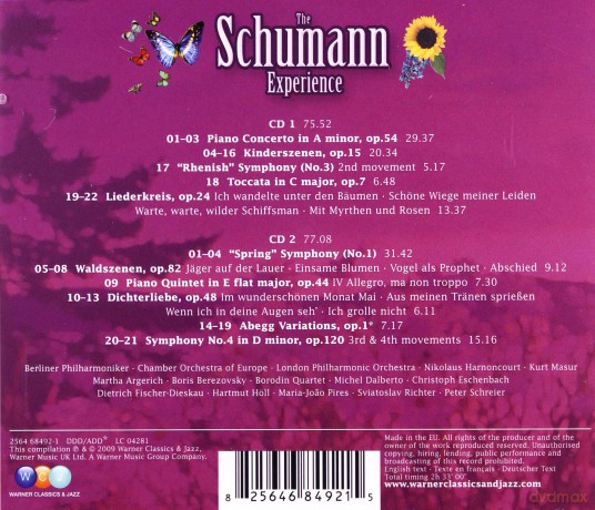 Martha Argerich/Bor Berezovsky: Schumann: Experience [2CD]
