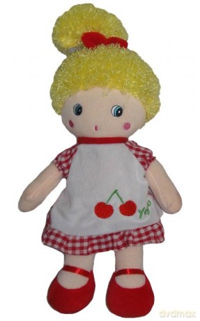 Lalka Wisia Czerwona 28 cm