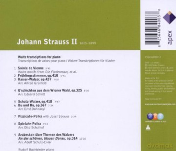 Rudolf Buchbinder: Strauss: Waltz Transcriptions [CD]