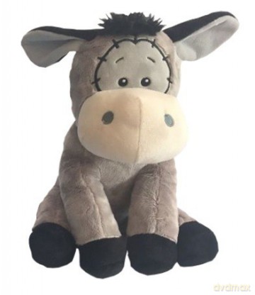 Osiołek Uszek szary 25 cm