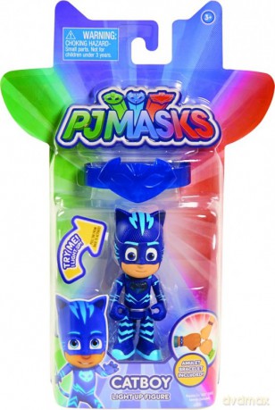 PJ MASKS Świecąca figurka z opaską, Catboy [FIGURKA]