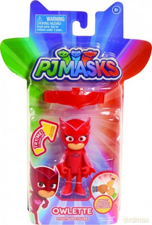 PJ MASKS Świecąca figurka z opaską, Owlette [FIGURKA]