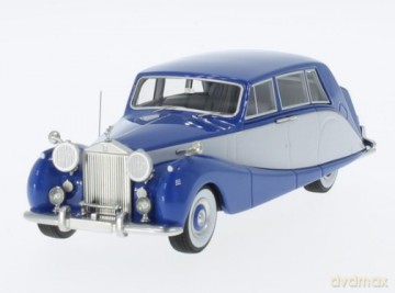 Rolls Royce Silver Wraith Empress Hooper Empress Line RHD 1956 (blue/grey)
