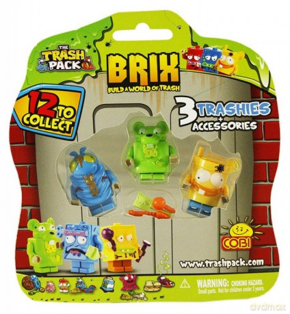 Trash Pack Figurki z akcesorami, ASORTYMENT [KLOCKI]
