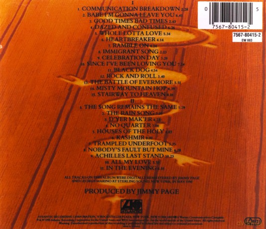 Led Zeppelin: Remasters [2CD]