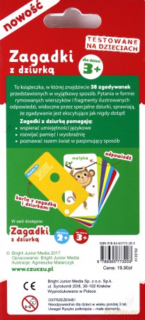 Zagadki z dziurką 3+ [GRA]