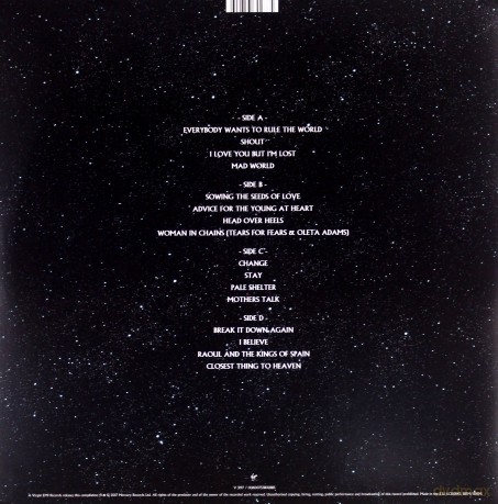 Tears For Fears: Rule The World: The Greatest Hits [2xWinyl]