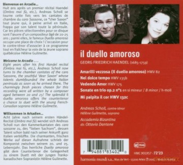 Haendel: Il Duello Amoroso Scholl (digipack) [CD]