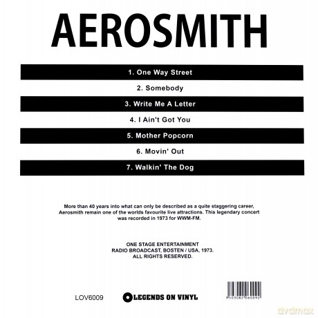 Aerosmith: Write Me A Letter [Winyl]