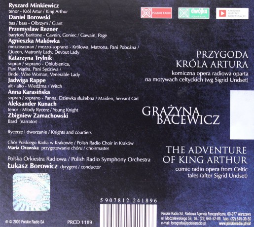 Various: Przygoda Króla Artura (Opera) [CD]