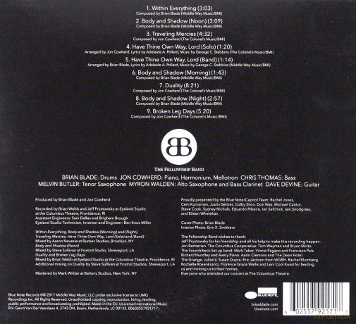 Brian Blade And The Fellowship: Body And Shadow [CD]