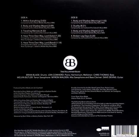 Brian Blade And The Fellowship: Body And Shadow [Winyl]
